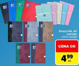 Carrefour Zeszyt A4, A5 OXFORD oferta