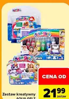 Carrefour Zestaw kreatywny AQUA GELZ oferta