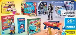 Carrefour Zabawki z linii: Play-Doh, Nerf, Monopoly, Furby, Peppa, Transformers, Star Wars oferta
