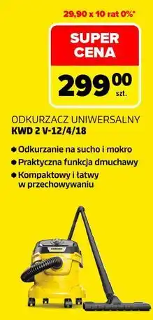 Carrefour Kärcher Odkurzacz uniwersalny KWD 2 V-12/4/18 oferta