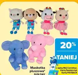 Carrefour Maskotka pluszowa SUN DAY oferta