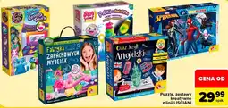 Carrefour Puzzle, zestawy kreatywne z linii LISCIANI oferta