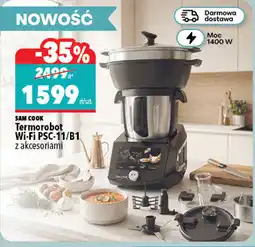 Biedronka Termorobot Wi-Fi PSC-11/B1 z akcesoriami Sam Cook oferta