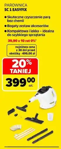 Carrefour Kärcher Parownica SC 1 EASYFIX oferta