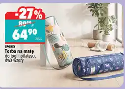 Biedronka Torba na matę do jogi i pilatesu Spokey oferta