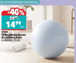 Biedronka Piłka gimnastyczna do pilatesu Aura Spokey o średnicy 22 cm oferta