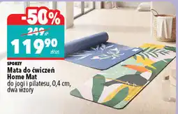 Biedronka Mata do ćwiczeń Home Mat Spokey do jogi i pilatesu, 0,4 cm oferta