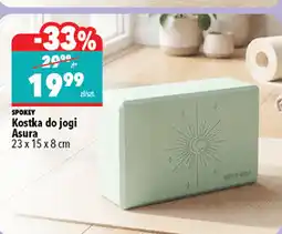 Biedronka Kostka do jogi Asura Spokey 23 x 15 x 8 cm oferta