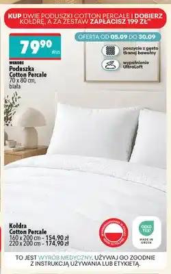 Biedronka Kołdra Cotton Percale 220x200 cm Wendre oferta