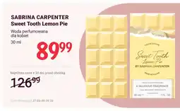 Rossmann Woda perfumowana dla kobiet Sweet Tooth Lemon Pie Sabrina Carpenter oferta