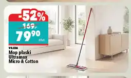 Biedronka Mop płaski Ultramax Micro & Cotton Vileda oferta