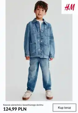 H&M Koszula wierzchnia z bawełnianego denimu H & M oferta