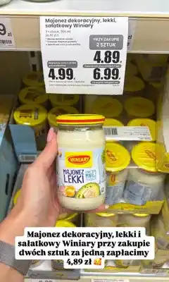 Dino Majonez lekki Winiary oferta