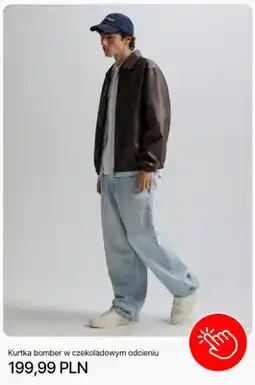 Cropp Kurtka bomber w czekoladowym odcieniu Cropp oferta