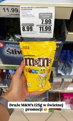 Dino Draże orzechowe M & M's Peanut oferta