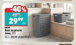 Biedronka Kosz na pranie Jona 55 l Rotho oferta