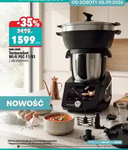 Biedronka Termorobot Wi-Fi PSC-11/B1 z akcesoriami Sam Cook oferta