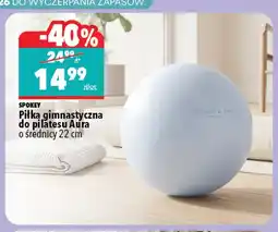 Biedronka Piłka gimnastyczna do pilatesu Aura o średnicy 22 cm Spokey oferta