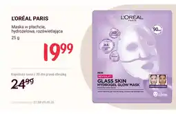 Rossmann Maska w płachcie hydrożelowa rozświetlająca L'Oréal Paris oferta