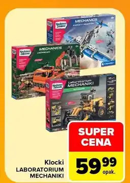 Carrefour Klocki Laboratorium Mechaniki Clementoni oferta