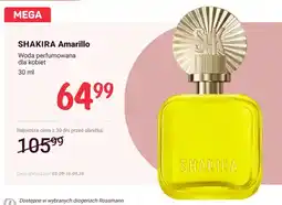 Rossmann Woda perfumowana dla kobiet Amarillo Shakira oferta