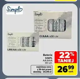 Carrefour Baterie Aaa Simpl oferta