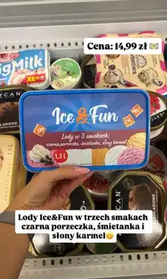 Dino Lody Ice & Fun czarna porzeczka, śmietanka, słony karmel oferta
