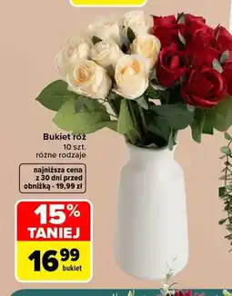 Carrefour Bukiet róż 10 szt oferta