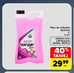 Carrefour Płyn do chłodnic Borygo oferta