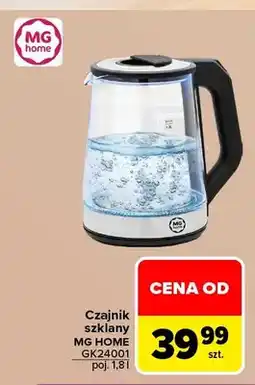 Carrefour Czajnik szklany GK24001 1,8 l Mg Home oferta
