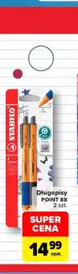 Carrefour Długopisy Point 88 2 szt. Stabilo oferta