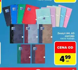 Carrefour Zeszyt A5 Oxford oferta