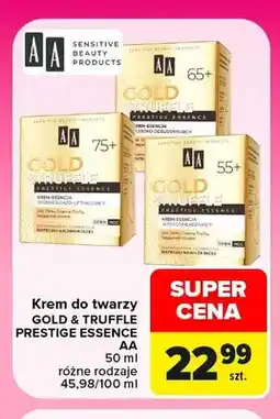 Carrefour Krem do twarzy Gold & Truffle Prestige Essence AA oferta