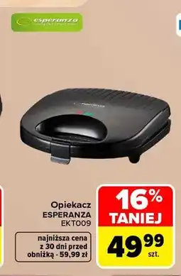 Carrefour Opiekacz EKT009 Esperanza oferta