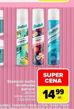 Carrefour Szampon suchy do włosów Batiste oferta