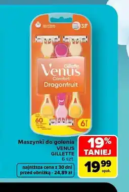 Carrefour Maszynki do golenia Venus Dragonfruit Gillette oferta
