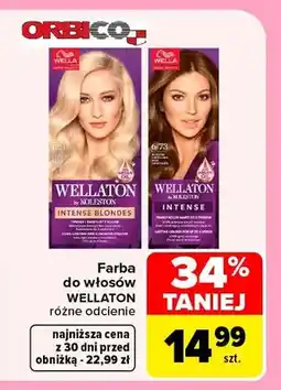 Carrefour Farba do włosów Wellaton oferta