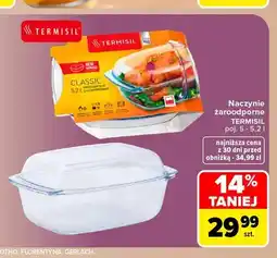 Carrefour Naczynie żaroodporne Termisil oferta