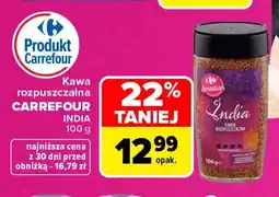Carrefour Kawa rozpuszczalna Carrefour India oferta