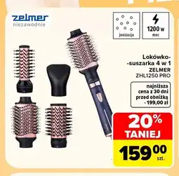Carrefour Lokówko-suszarka 4 w 1 Zelmer ZHL1250 Pro oferta