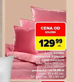 Carrefour Kołdra z pierza AMW Nawrot 160x200 cm oferta