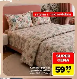 Carrefour Komplet pościeli z prześcieradłem 160x200 cm oferta