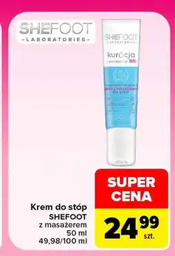 Carrefour Krem do stóp SheFoot z masażerem oferta