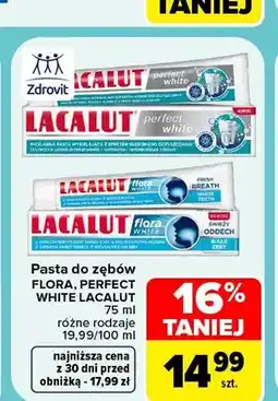 Carrefour Pasta do zębów Flora Lacalut oferta
