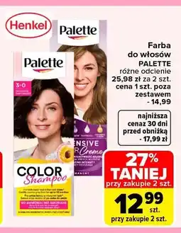 Carrefour Farba do włosów Palette oferta