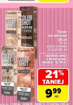 Carrefour Toner do włosów Delia oferta