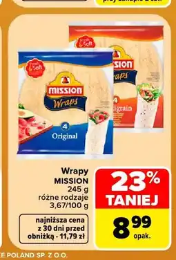 Carrefour Wrapy Mission Original oferta