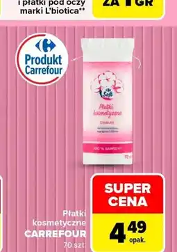 Carrefour Płatki kosmetyczne Carrefour oferta