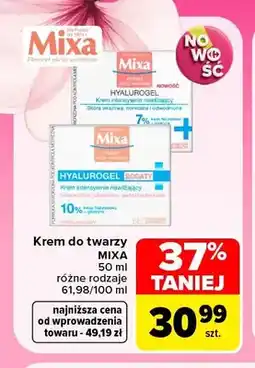Carrefour Krem do twarzy Mixa oferta