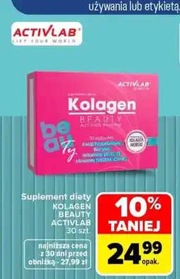 Carrefour Suplement diety Kolagen Beauty Activlab oferta